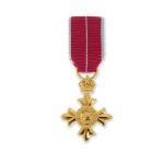 OBE mini medal, military